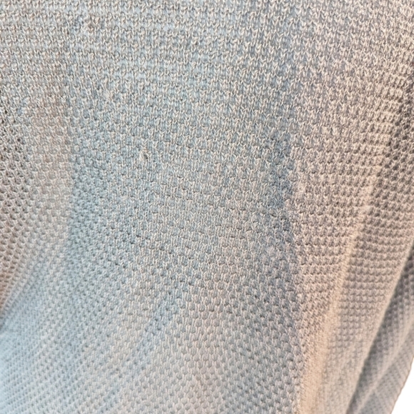 Pure Jill linen blend lightweight open front long cardigan greize neutral sz M - Picture 4 of 8